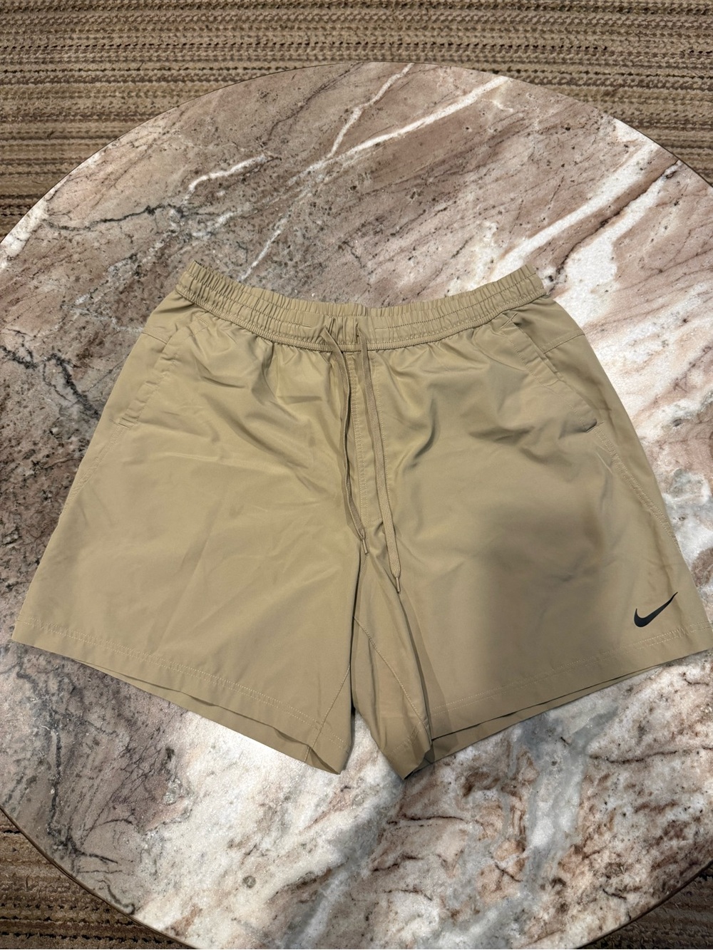 Nike Dri-FIT Men’s Shorts Khaki Tan Size XL 7” Inseam